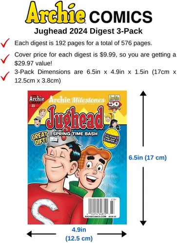 Miniatura 2 de Archie Comics Digest Value Gift Packs (Jughead 3-Pack)