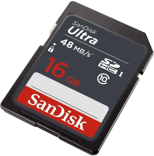 Miniatura 3 de Paquete de 5 tarjetas flash SanDisk Ultra de 16 GB SD SDHC UHS-I Clase 10 Velocidad de lectura de hasta 48 MB/s 320X SDSDUNB-016G-GN3IN Lote al por