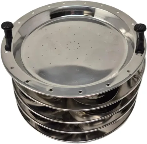 Miniatura 2 de Tabakh IC-224 Cocina Idli de acero inoxidable con soporte de 4 estantes y placa multiusos, hace 16