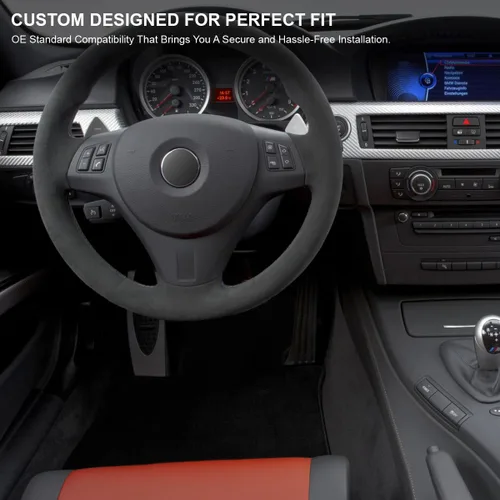 Miniatura 2 de Spec-D Tuning 4 alfombrillas delanteras y traseras de color negro, compatibles con BMW E90 Serie 3 Sedan 2005-2011