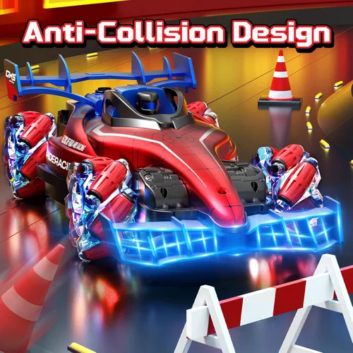 Miniatura 4 de Coches de Control Remoto, Camiones RC de Acrobacias de 2.4GHz para Niños, Niños y Adultos, Camión RC Monstruo 1:12 Todo Terreno con Luz y Música