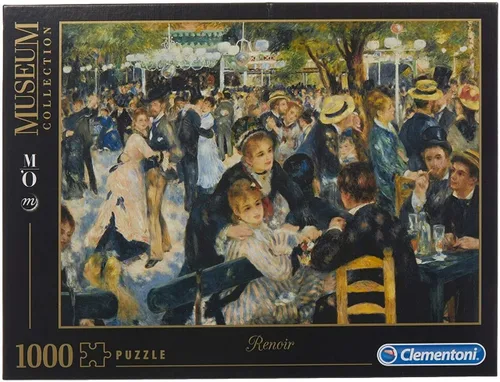 Clementoni Renoir Dane en Le Moulin de la Galette - Rompecabezas de 1000 piezas
