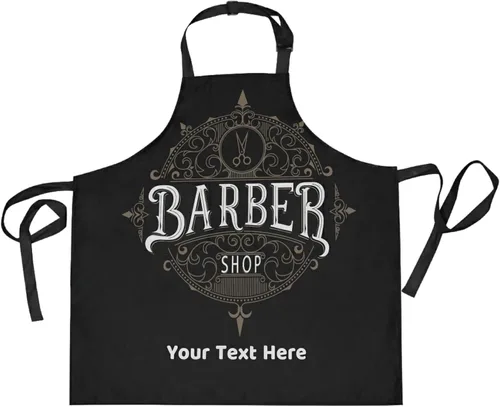 Miniatura 25 de Delantal unisex personalizado para peluqueros – bata ajustable para estilista – Regalos personalizados
