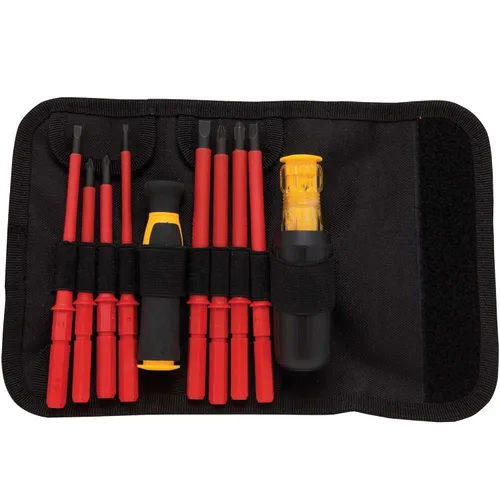 DeWalt dwht66417 Desarmador aislado con Mango de vinilo – Juego de 10 piezas.