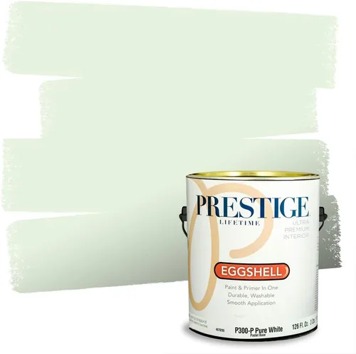 Miniatura 40 de PRESTIGE Pintura exterior e imprimación en uno, aloe, plano, 1 galón