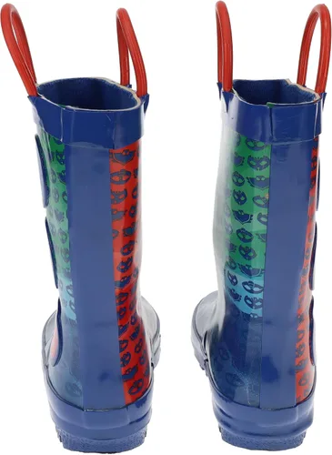 Miniatura 5 de PJ Masks Botas de lluvia para niños pequeños con asas fáciles de poner Catboy Gekko y Owlette