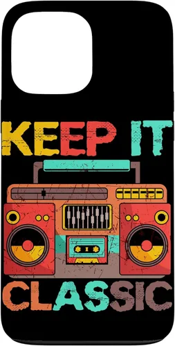 Miniatura 23 de Keep It Classic Radio 80s 90s Retro Vintage Cassette Player Funda para iPhone 17 Pro Max