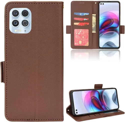 Miniatura 144 de Funda de piel sintética compatible con Motorola Moto E22 4G, funda de piel sintética compatible con Motorola Moto E22i 4G, color negro