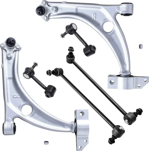 Miniatura 19 de Detroit Axle - Kit de extremo delantero para Chrysler 300 Dodge Charge Challenger 2011-2023, 2 brazos de control inferiores traseros 2 rótulas