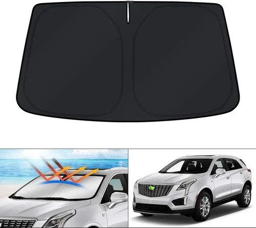 Miniatura 55 de KUST - Parasol plegable para parabrisas para Ford Ranger, accesorios 2019-2025 2026, parasol personalizado para ventana, protector solar plegable