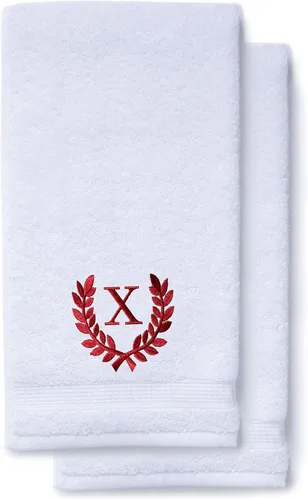 Miniatura 126 de Toallas de mano decorativas y con monograma para baño, cocina, maquillaje Regalo personalizado para boda-nupcial Toalla turca de lujo