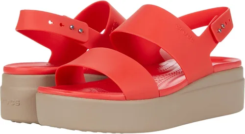 Miniatura 21 de Crocs Brooklyn - Sandalias de plataforma baja para mujer