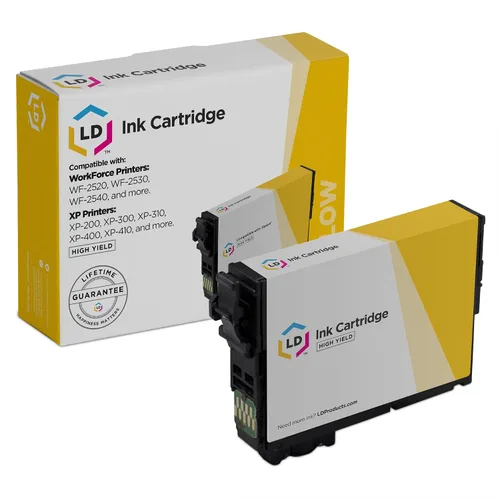 LD Products Cartucho de tinta remanufacturado de repuesto para Epson 200XL (amarillo)