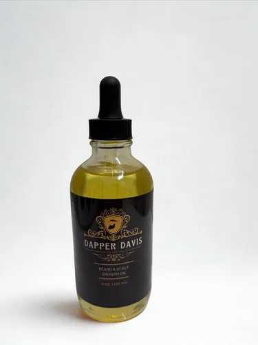 Miniatura 5 de Aceite para barba para hombres y cuidado del cuero cabelludo, mezcla de aceite de aguacate, jojoba y romero, acondicionador de barba para suavizar