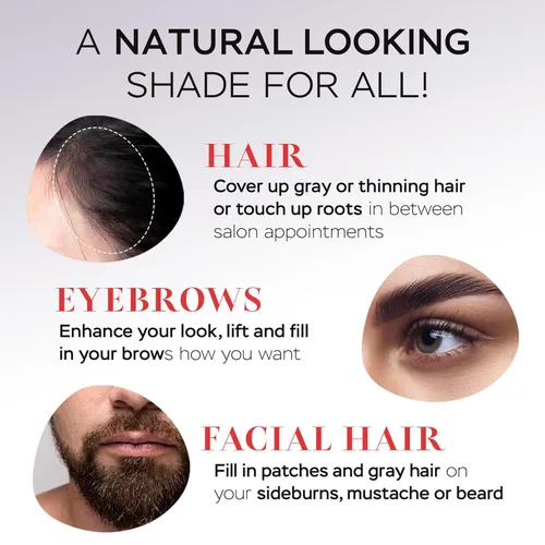 Miniatura 7 de Polvo de cobertura de raíz rubio natural, retoque instantáneo de raíces grises y polvo de línea capilar para cabello rubio natural, funciona