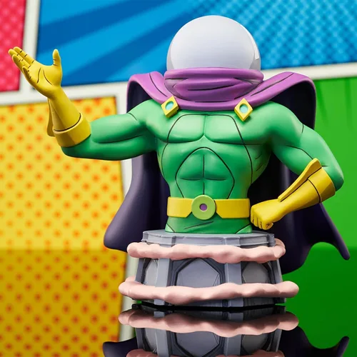 Miniatura 4 de Diamond Select Toys Marvel Animated: Mysterio - Busto de resina a escala 1:7, multicolor, 6 pulgadas