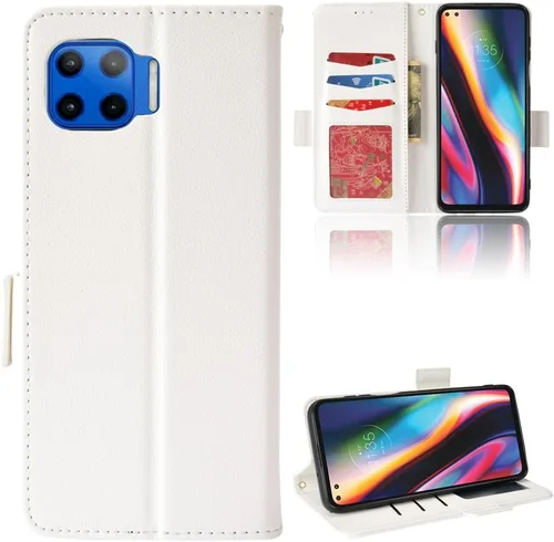 Miniatura 8 de Funda de piel sintética compatible con Motorola Moto E22 4G, funda de piel sintética compatible con Motorola Moto E22i 4G, color negro