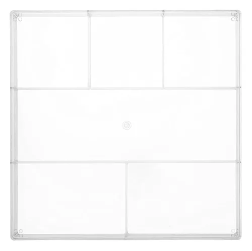 Miniatura 6 de Whitmor Organizador de cajones de resina de plástico transparente fácil de limpiar de 3 secciones