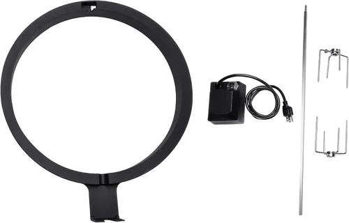 Miniatura 2 de Kamado Joe JoeTisserie Accesorio de rotisería para parrillas Big Joe de 24 pulgadas con varas de asado de acero inoxidable para hasta 50 libras