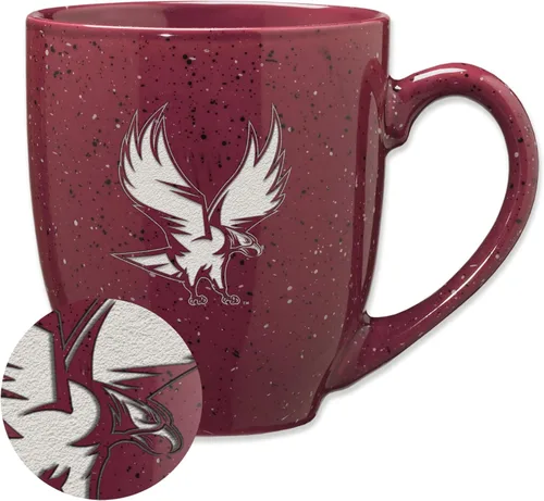 Miniatura 4 de Rico Industries NCAA Virginia Tech Hokies Maroon - Taza de café de cerámica grabada con láser, color del equipo, 16 onzas