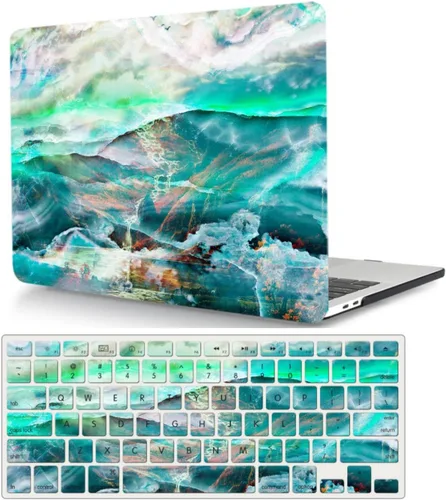 Miniatura 14 de Funda protectora compatible con MacBook Pro de 14 pulgadas 2021 M1 Pro/Max modelo A2442, carcasa rígida de plástico para laptop con cubierta