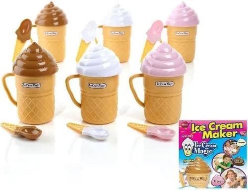 Ice Cream Magic - Máquina de helados personal (paquete de 6, cada color incluido)