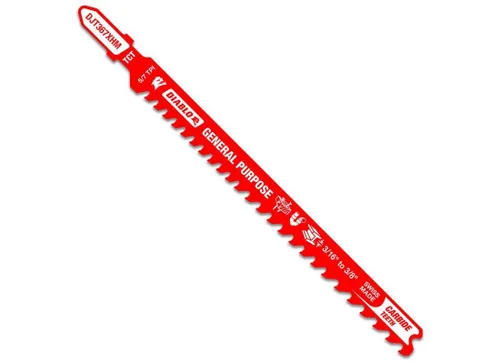 Miniatura 29 de Diablo Hojas de sierra de calar bimetálicas para corte de madera superior e inferior de acabado ultrafino, 4-5/8 pulgadas, 12 TPI, paquete de 5
