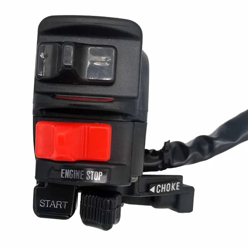 Miniatura 4 de 46091-1462 Interruptor de control combinado L/H Luz de inicio de arranque Kawasaki Bayou 300 KLF300 1988-2004 Combination Start Light Kill Start