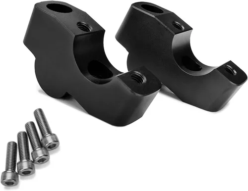 Miniatura 2 de Elevador de manillar de motocicleta compatible con Triumph Trident 660 (negro)