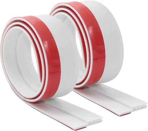 Miniatura 2 de Paquete de 2 tapones de puerta grandes: tapón de puerta enorme, 3-2/5 pulgadas de ancho x 39 pulgadas de largo, sello inferior de puerta
