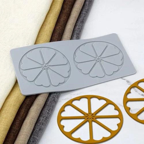 Miniatura 6 de TUKE Moldes de silicona con hojas 3D, para pastel de flores, para fondant, hojas de abeja, moldes de pastelería, impresión de rosas, molde de encaje