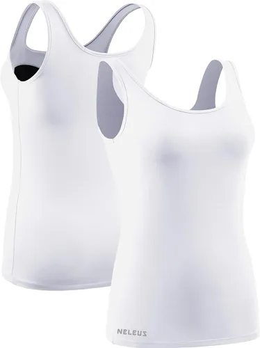 Miniatura 5 de NELEUS Women's 3 Pack Athletic Compression Tank Top with Sport Bra Running Shirt
