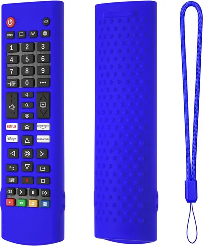Miniatura 16 de Funda protectora de silicona Hi Color para mando a distancia de LG TV AKB75095307 AKB75375604 AKB74915305. Funda protectora de silicona para LG Negro