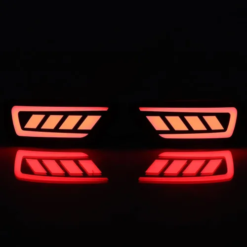 Miniatura 6 de Compatible con Jeep Compass 2011-2016, Jeep Grand Cherokee 2011-2021, Dodge Journey 2011-2017, luz de parachoques LED, luz de freno, luz antiniebla