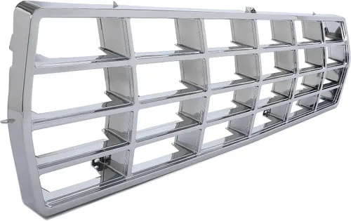 Miniatura 2 de HECASA Rejilla delantera compatible con Ford Bronco F100 F150 F250 F350 1978-1979 Reemplazo para FO1200111 D8TZ8150C Cubierta de marco de parrilla