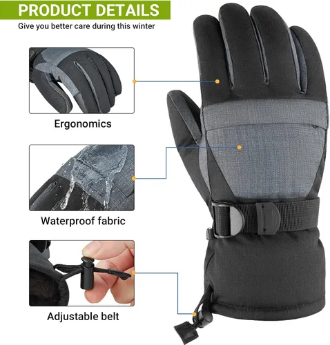 Miniatura 3 de ATEPA Unisex-Adult Ski Gloves
