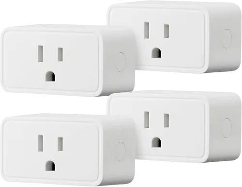 Miniatura 8 de Amazon Basics Enchufe inteligente, funciona solo con Alexa, Wi-Fi de 2.4 GHz, no requiere hub, 1 paquete, blanco