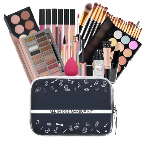 Juegos de maquillaje para adolescentes, juegos de maquillaje para regalo de niña, kit de maquillaje para mujeres, kit completo de sombra de ojos,