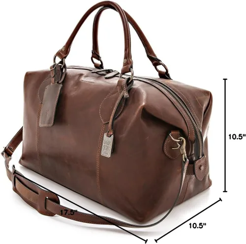 Miniatura 4 de Frye Men 's Logan durante la noche bolsa, talla única , Café Oscuro
