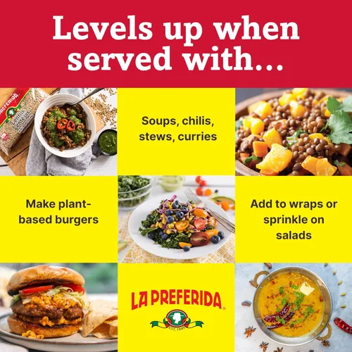 Miniatura 8 de La Preferida Mexican Foods, lentejas secas, Lentejas Secas, 16 onzas (paquete de 6)