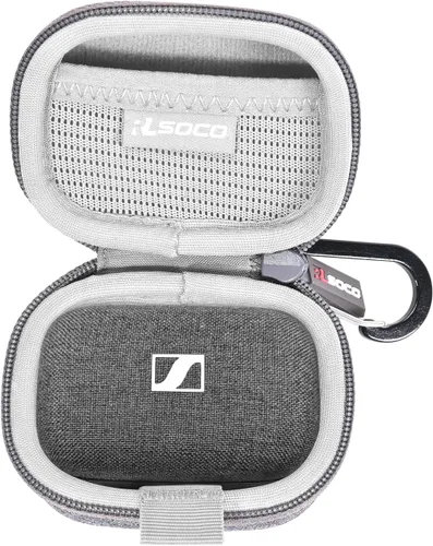 Miniatura 8 de RLSOCO Funda de transporte para auriculares inteligentes Sennheiser Momentum True Wireless 4/3 - Negro (solo funda)