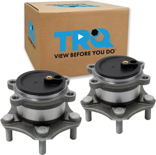 Miniatura 40 de TRQ Juego de buje y rodamiento trasero de 2 piezas compatible con Audi TT 2000-2006 TT Quattro, Volkswagen Beetle 1998-2010, Golf 1998-2005, Jetta