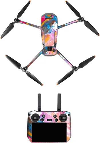 Skin Wrap Fit para DJI Mavic 3/3 Pro/3 Classic Adhesivo Adhesivo a prueba de arañazos Accesorios para cámara Drone Body Arms RC PRO Control remoto