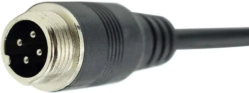 Miniatura 8 de Cable de extensión de cámara de respaldo, cable de extensión de aviación de 4 pines, para cámara de visión trasera de CCTV, camión, remolque