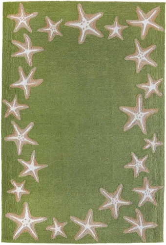 Miniatura 106 de Liora Manne CAPR5163633 - Alfombra costera para interiores y exteriores, color azul marino, 2 pies x 5 pies Cuerdas Navy