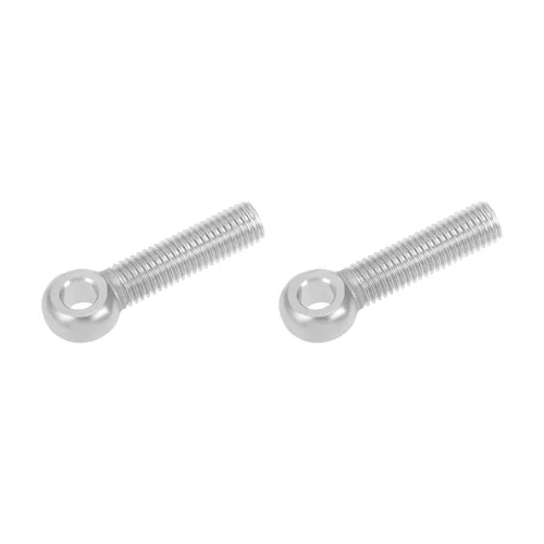 Miniatura 18 de METALLIXITY Perno de elevación oscilante de hombro (M6 x 0.787 in), 5 unidades, pernos de ojo de acero inoxidable 304, para renovación del hogar