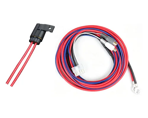Enchufe de arnés RCA de altavoz de alimentación de 10 pines compatible con Kicker Hideaway (HS8) 11HS8 46HS10 BassStation PT8 PT10 PH12 PHD12 PT250