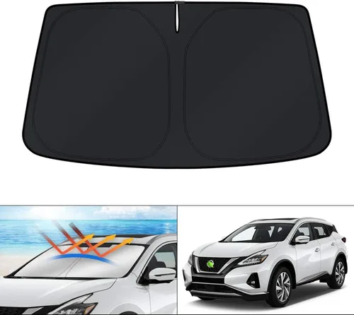 Miniatura 240 de KUST - Parasol plegable para parabrisas para Ford Ranger, accesorios 2019-2025 2026, parasol personalizado para ventana, protector solar plegable