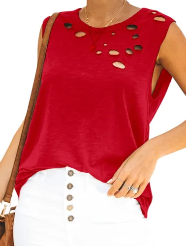 Miniatura 5 de Avanova Camiseta sin mangas estampada de verano para mujer