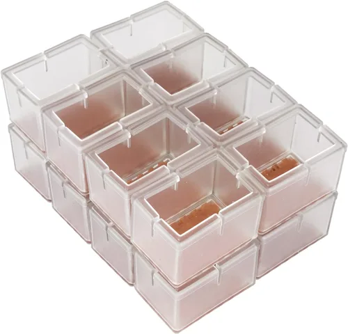 Miniatura 4 de Protectores de suelo para patas de silla, ajuste rectangular, longitud de 1-15/16 a 2-1/16 pulgadas y ancho de 15/16 a 1-3/16 pulgadas, tapas